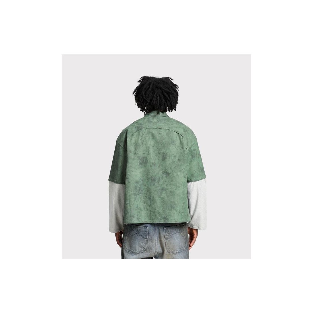 RETERNITY DELIRIA BUTTON SHIRT VERDE