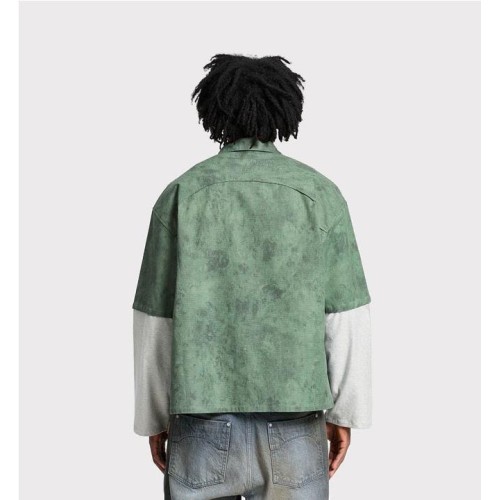RETERNITY DELIRIA BUTTON SHIRT VERDE