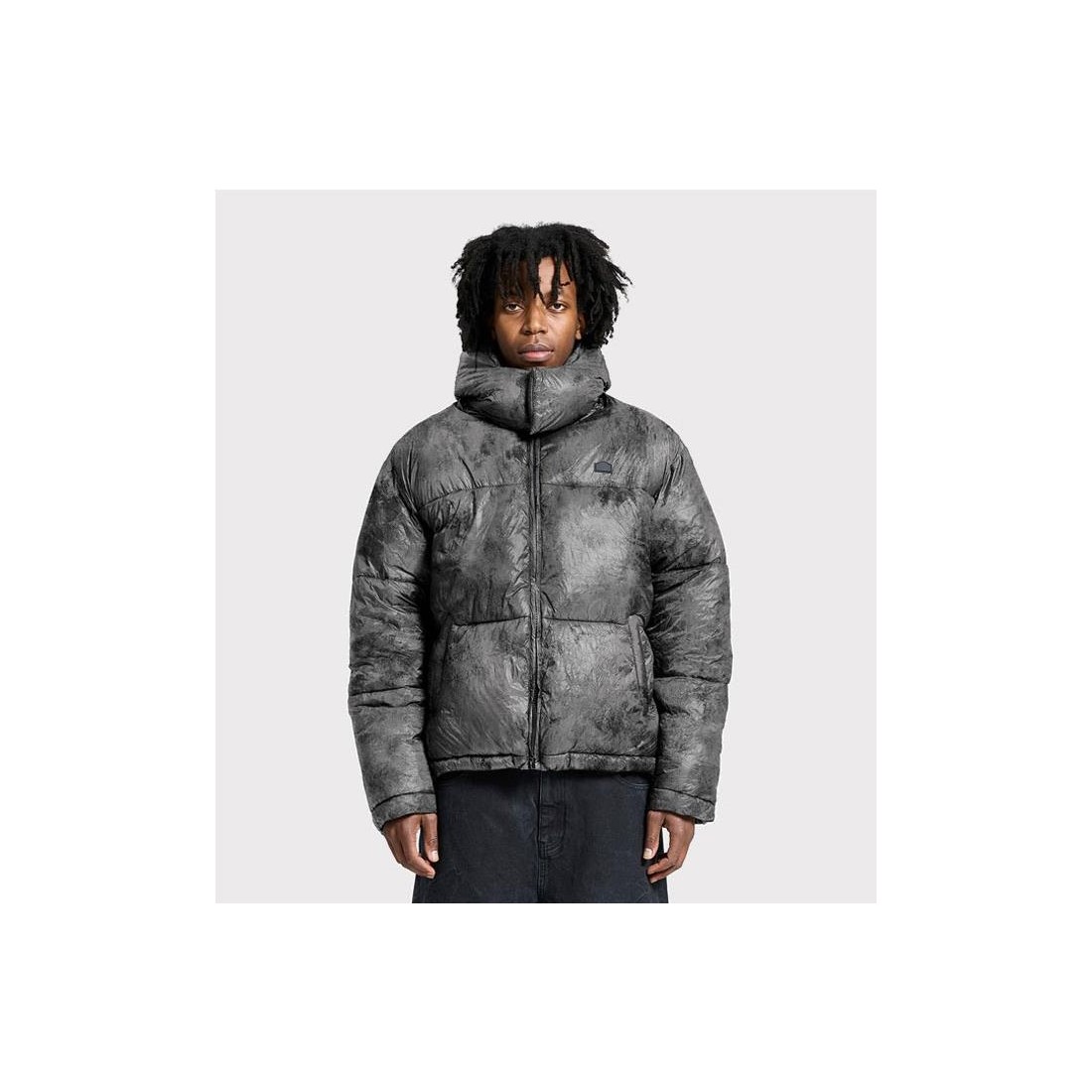 RETERNITY WRINKLED PUFFER NEGRO