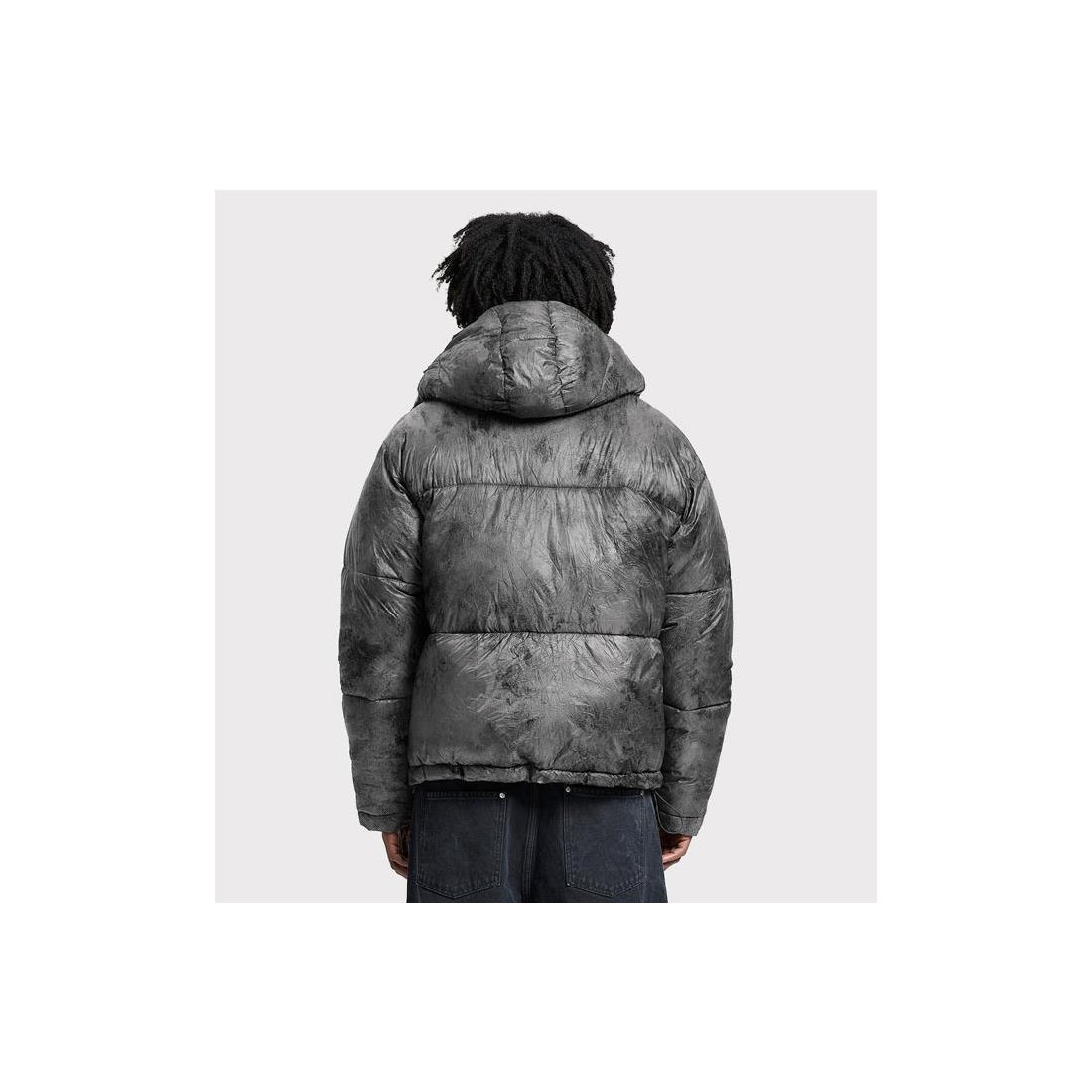 RETERNITY WRINKLED PUFFER NEGRO