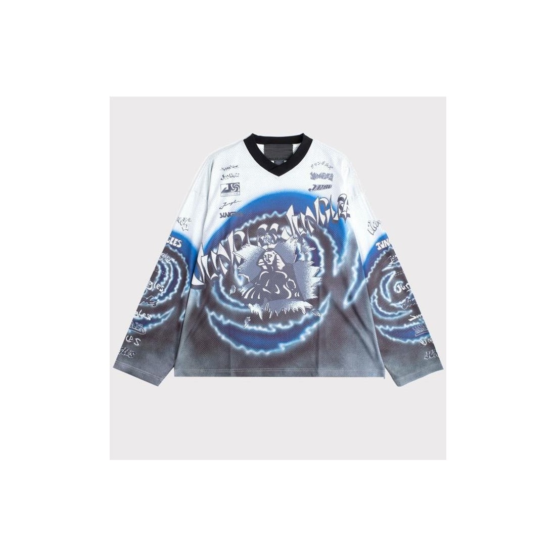 JUNGLES MOTO JERSEY BLANCO