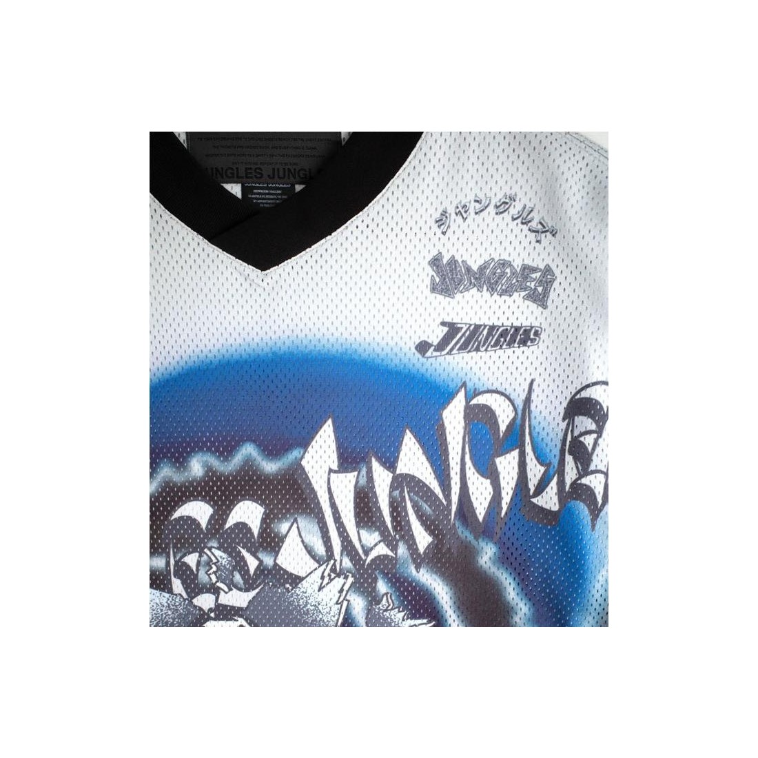 JUNGLES MOTO JERSEY BLANCO