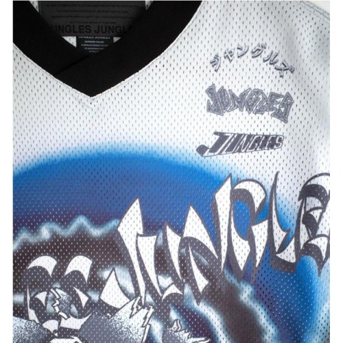 JUNGLES MOTO JERSEY BLANCO