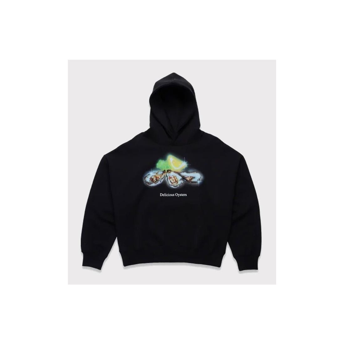 JUNGLES OYSTER HOODIE NEGRO