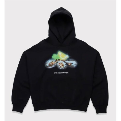 JUNGLES OYSTER HOODIE NEGRO