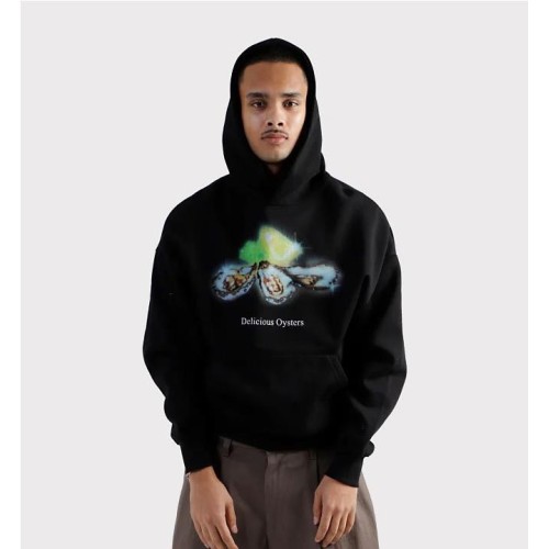 JUNGLES OYSTER HOODIE NEGRO 2