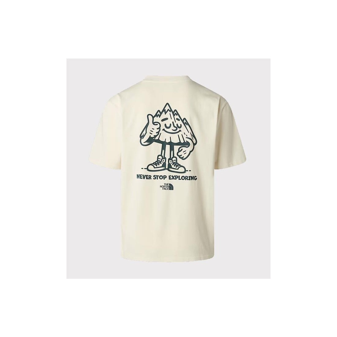 THE NORTH FACE MONTAN OVER TEE BLANCO ROTO