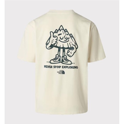 THE NORTH FACE MONTAN OVER TEE BLANCO ROTO