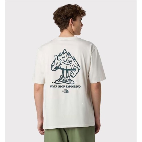 THE NORTH FACE MONTAN OVER TEE BLANCO ROTO