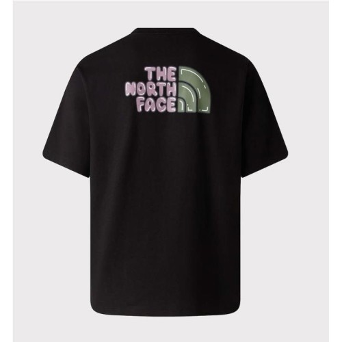 THE NORTH FACE BUBBLE LOGO TEE NEGRO