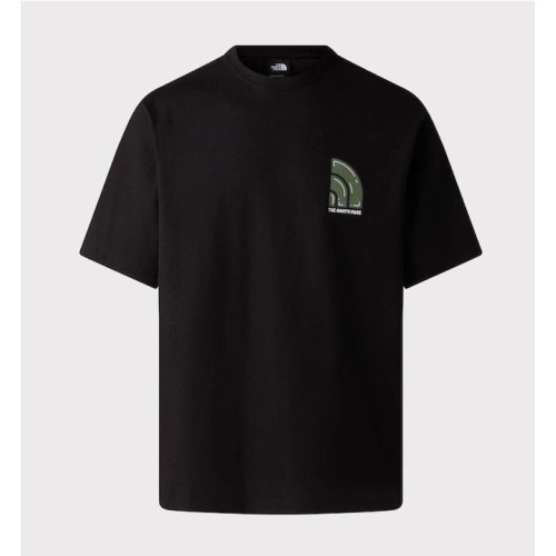 THE NORTH FACE BUBBLE LOGO TEE NEGRO 2