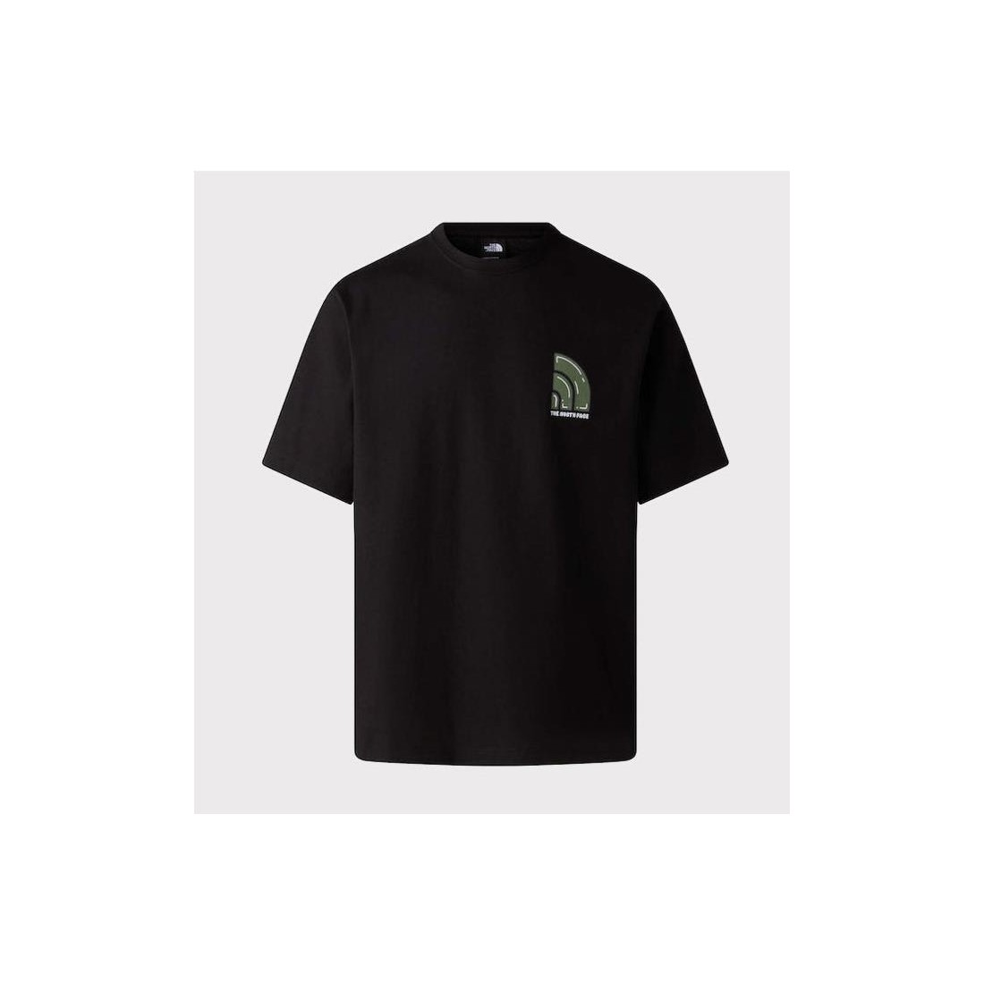 THE NORTH FACE BUBBLE LOGO TEE NEGRO