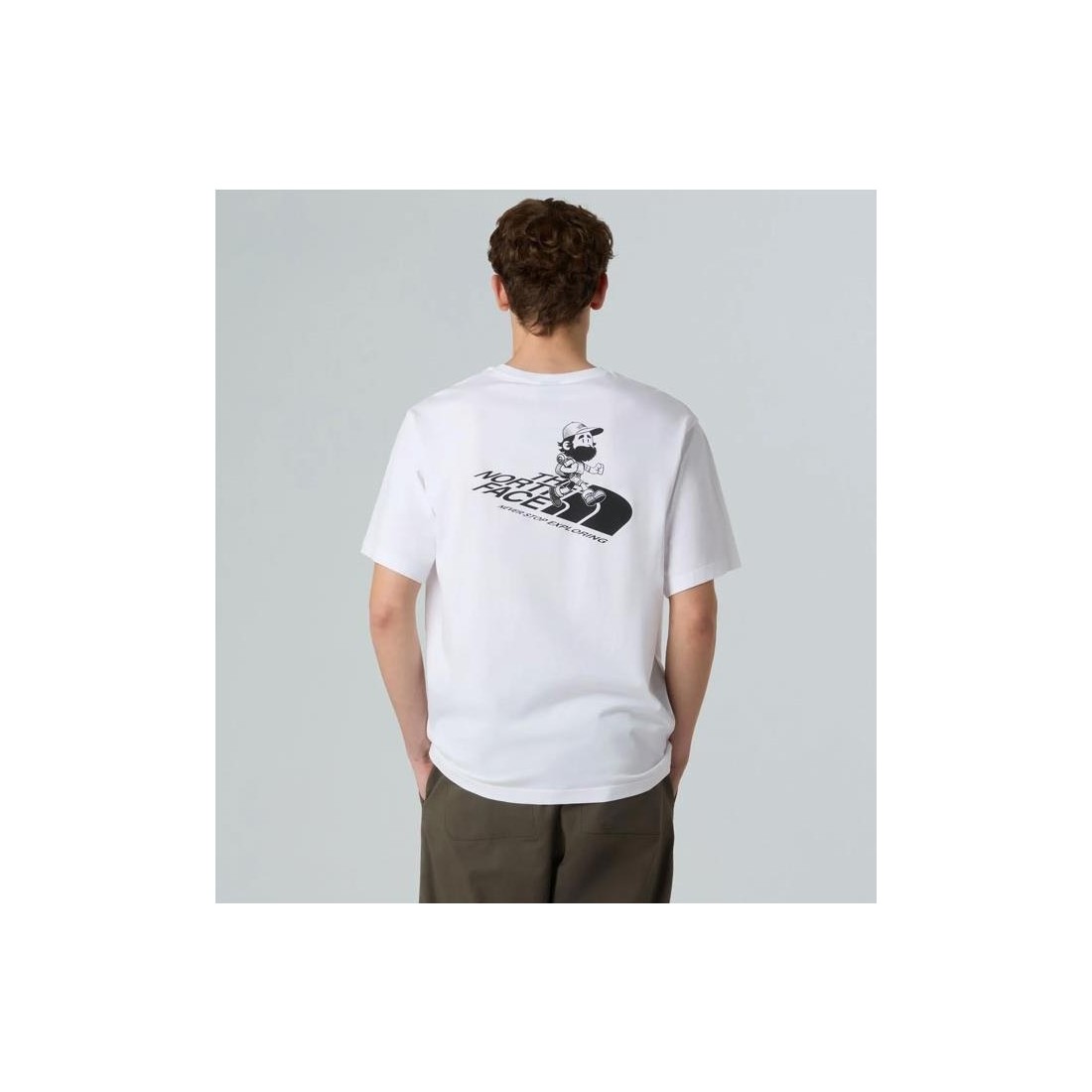 THE NORTH FACE GRAPHIC RUN TEE BLANCO