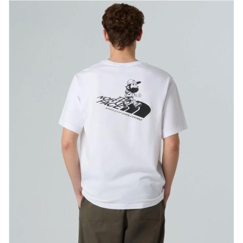 THE NORTH FACE GRAPHIC RUN TEE BLANCO