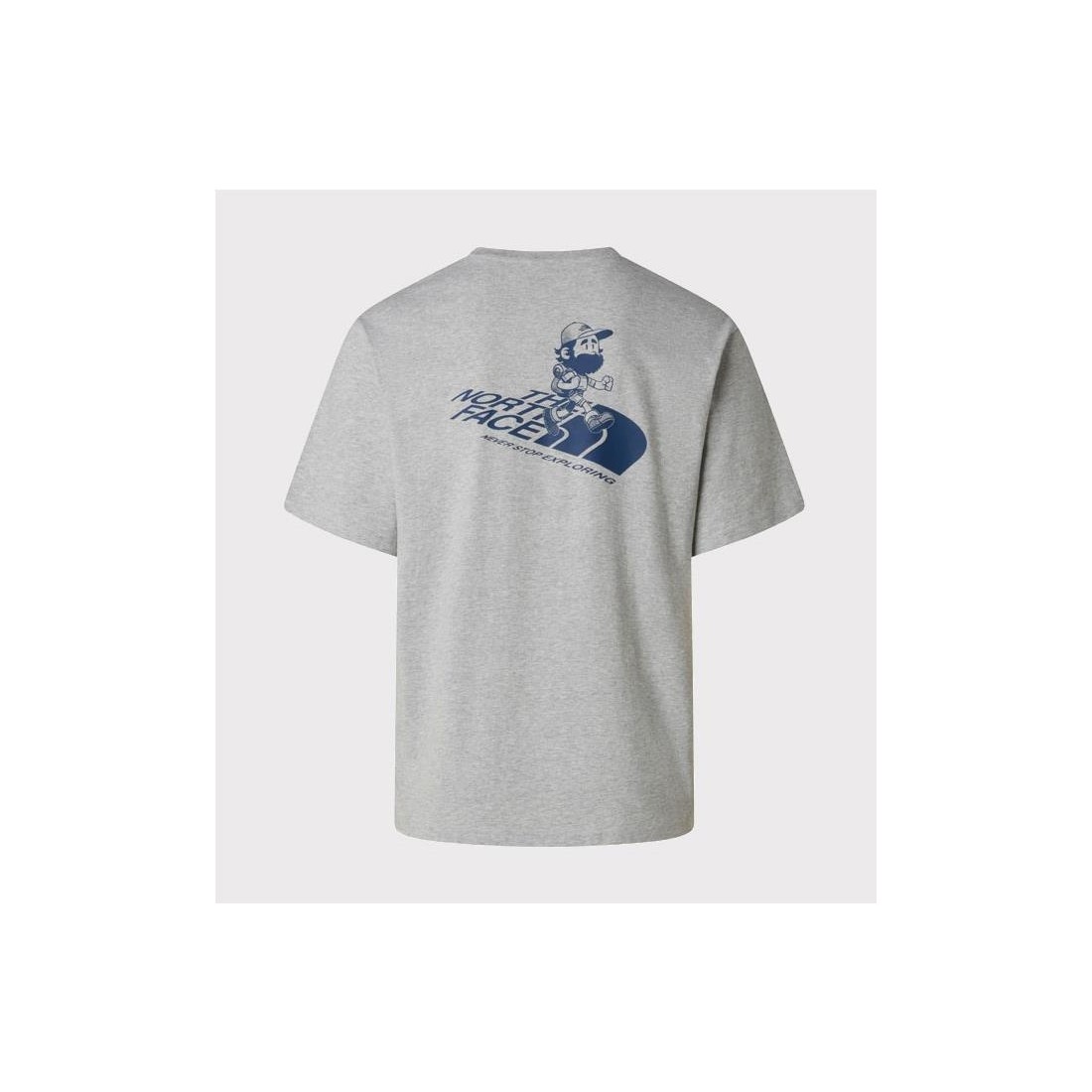THE NORTH FACE GRAPHIC RUN TEE GRIS