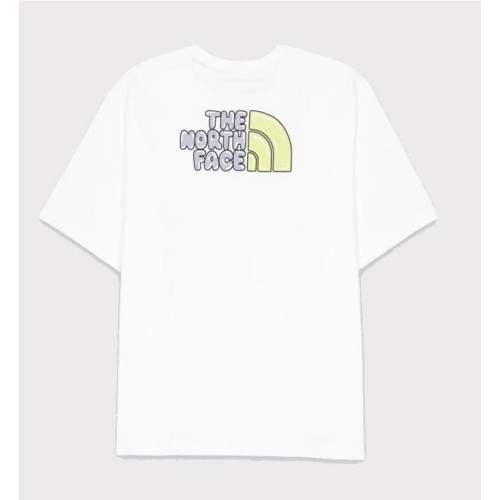 THE NORTH FACE BUBBLE LOGO TEE BLANCO