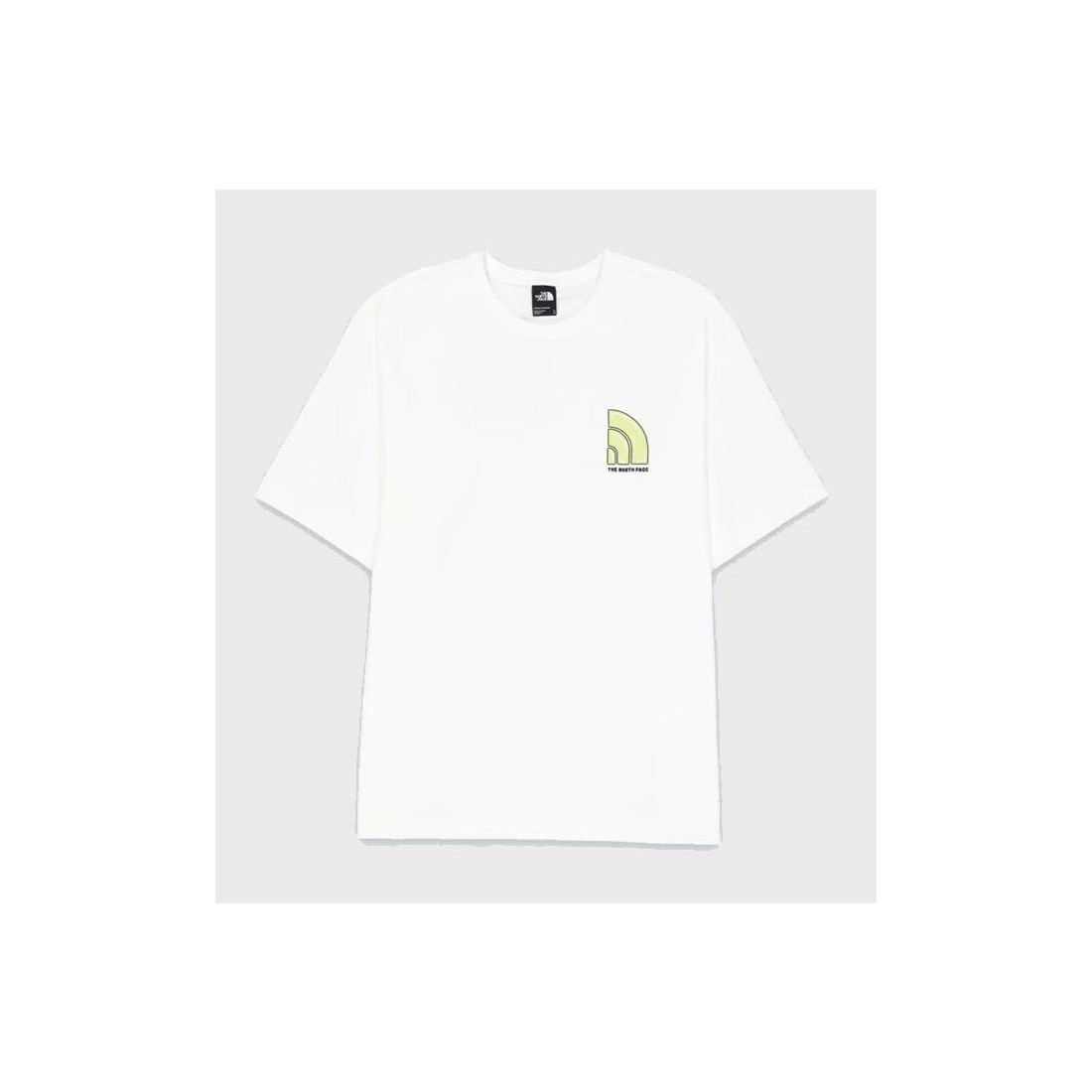 THE NORTH FACE BUBBLE LOGO TEE BLANCO