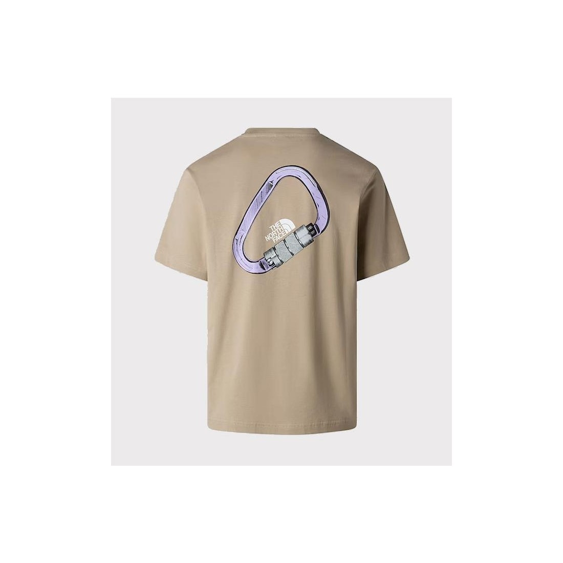THE NORTH FACE CARABINER TEE BEIGE