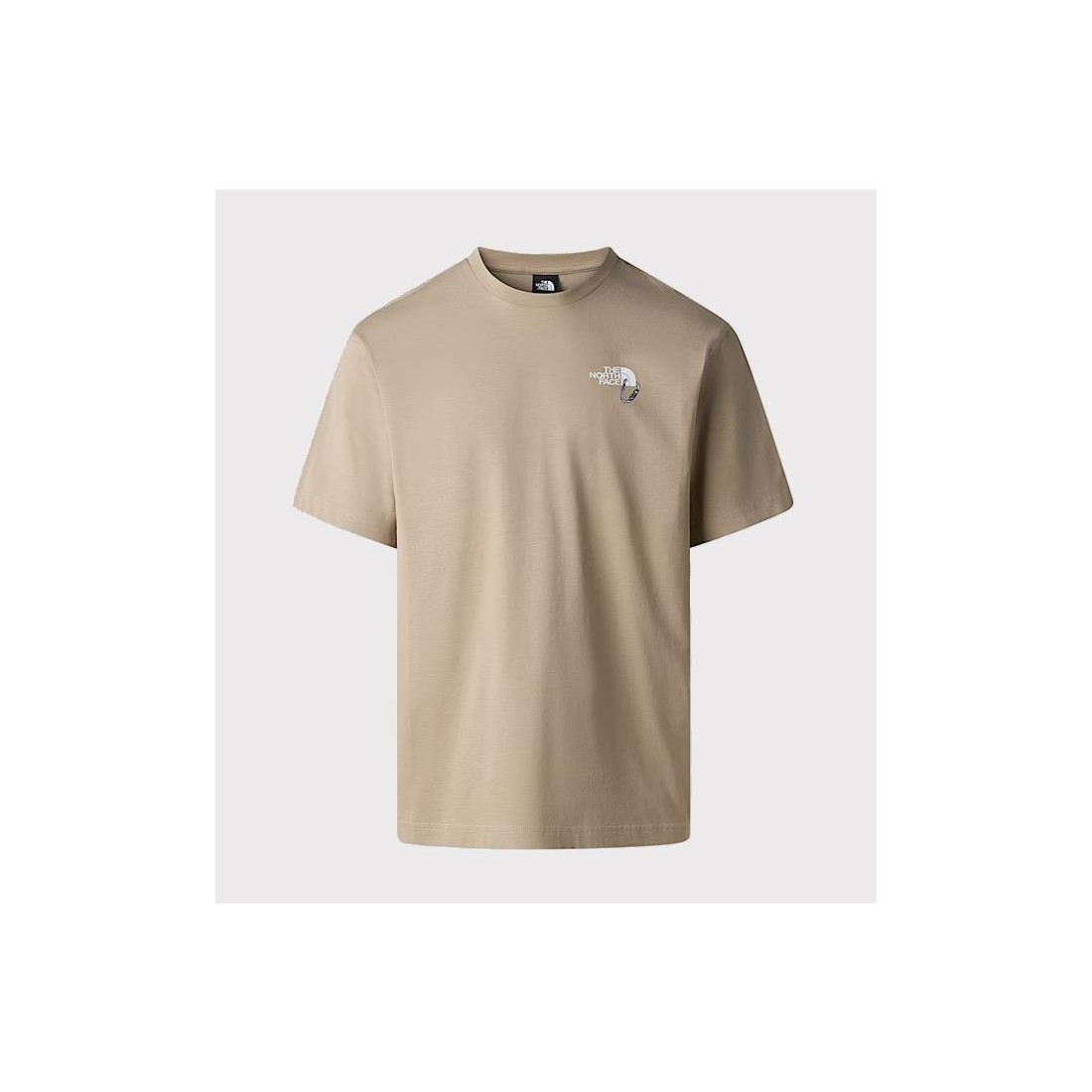 THE NORTH FACE CARABINER TEE BEIGE