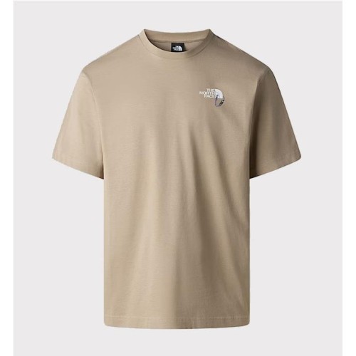 THE NORTH FACE CARABINER TEE BEIGE