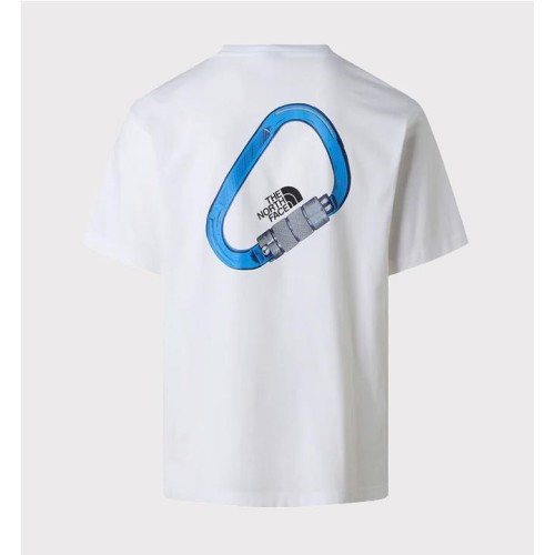 THE NORTH FACE CARABINER TEE BLANCO