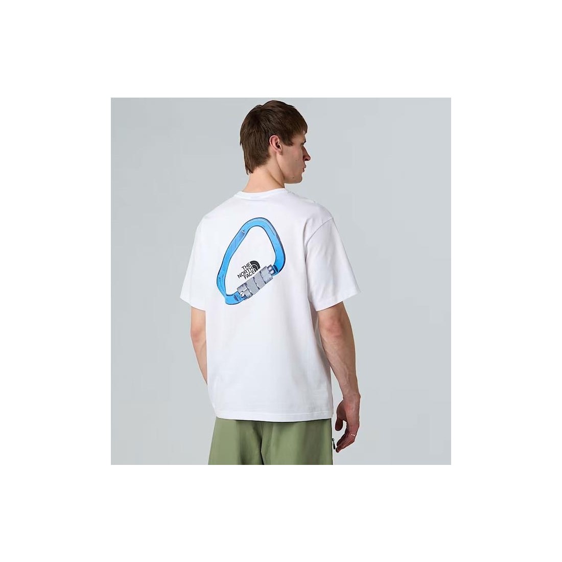 THE NORTH FACE CARABINER TEE BLANCO