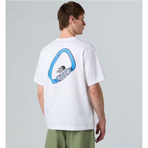 THE NORTH FACE CARABINER TEE BLANCO