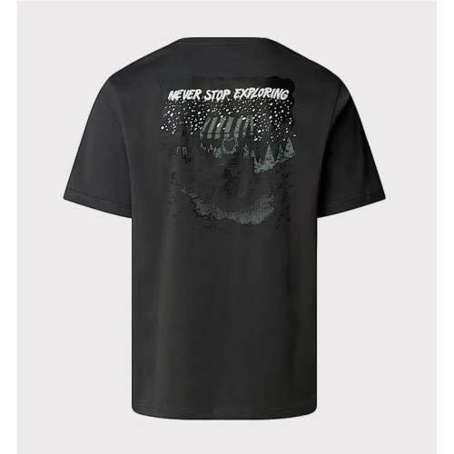 THE NORTH FACE POWDER DAYS TEE GRIS OSCURO