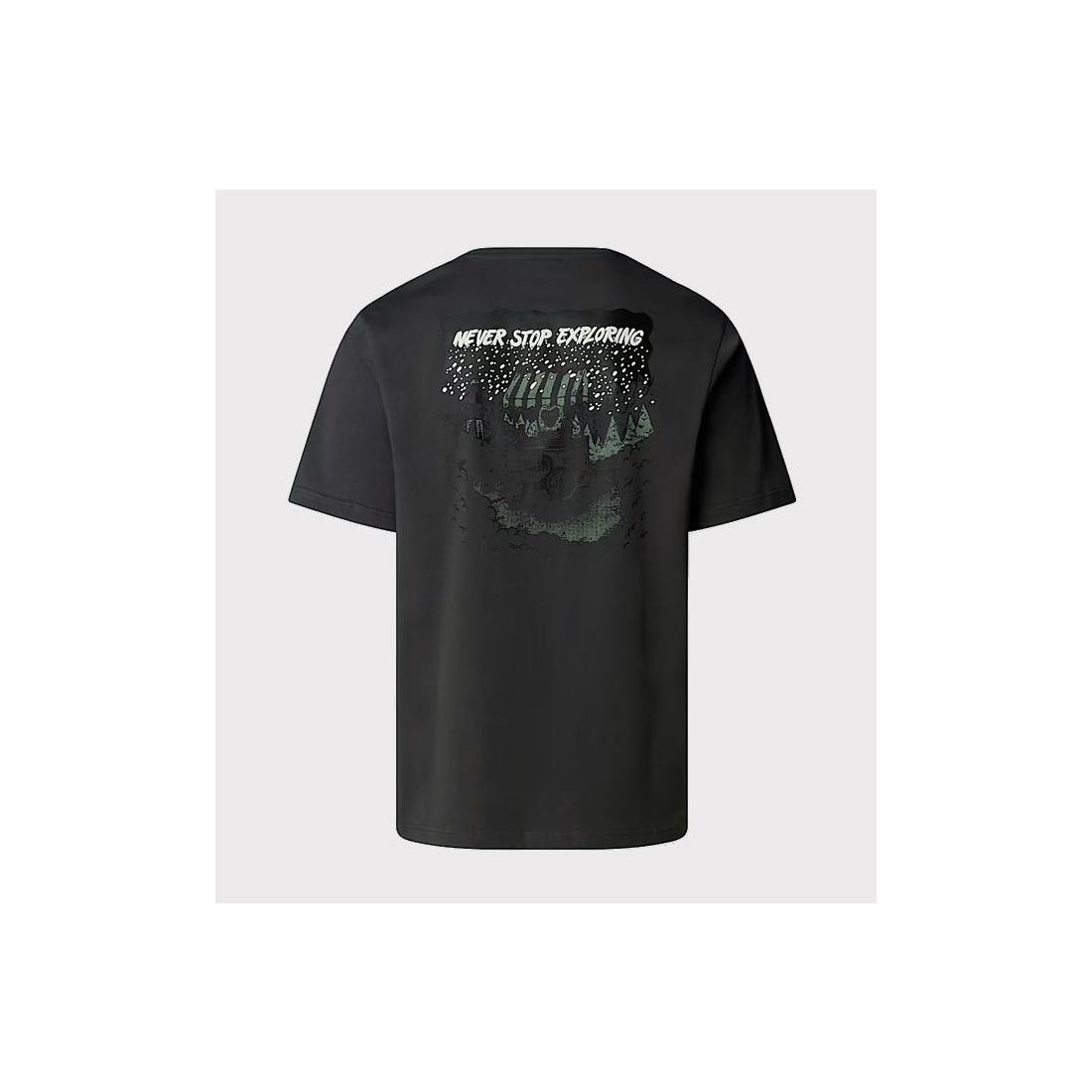 THE NORTH FACE POWDER DAYS TEE GRIS OSCURO