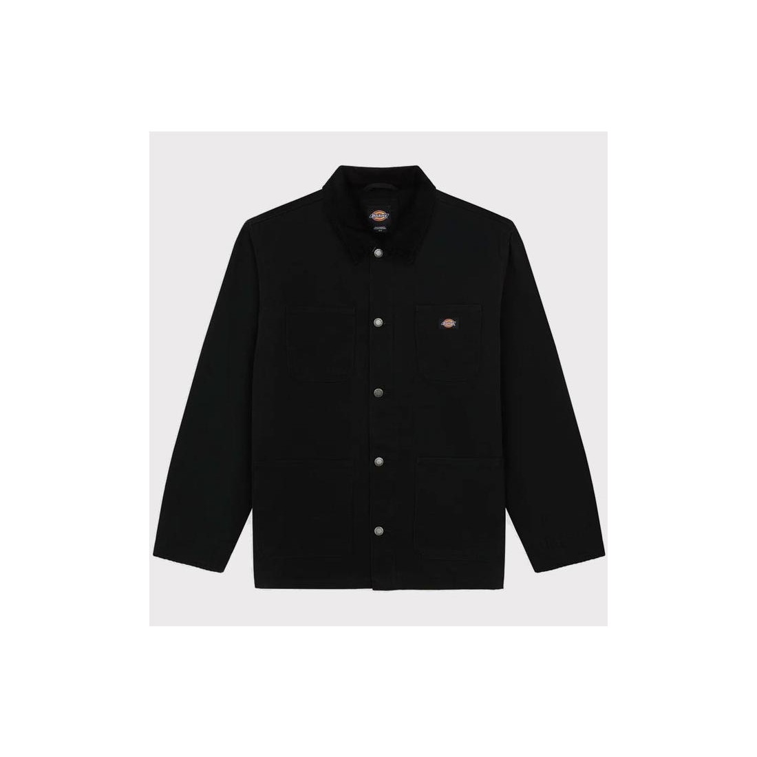 DICKIES LINED CHORE CANVAS JKT NEGRO