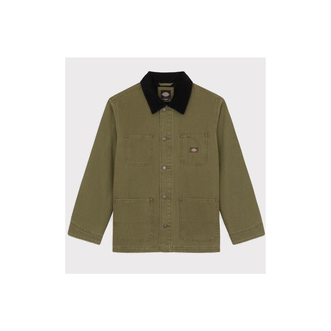 DICKIES LINED CHORE CANVAS JKT VERDE OLIVA