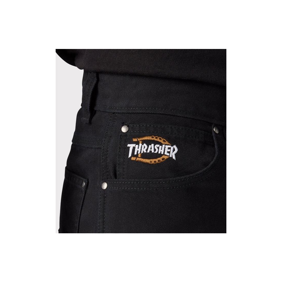 DICKIES X THRASHER PANT NEGRO