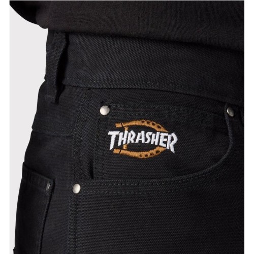 DICKIES X THRASHER PANT NEGRO