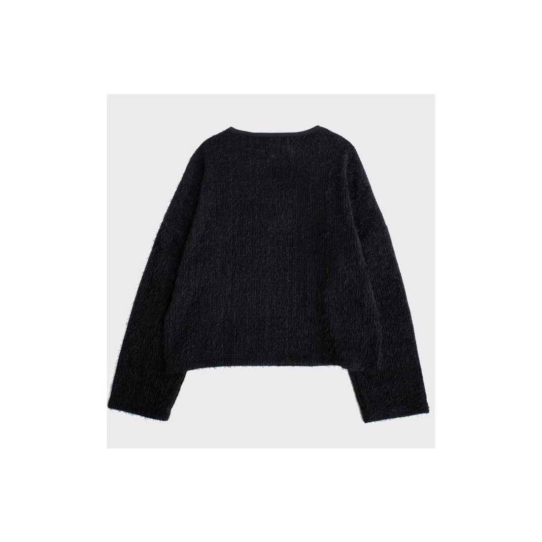 JUNGLES IMPULSES BOXY KNIT NEGRO