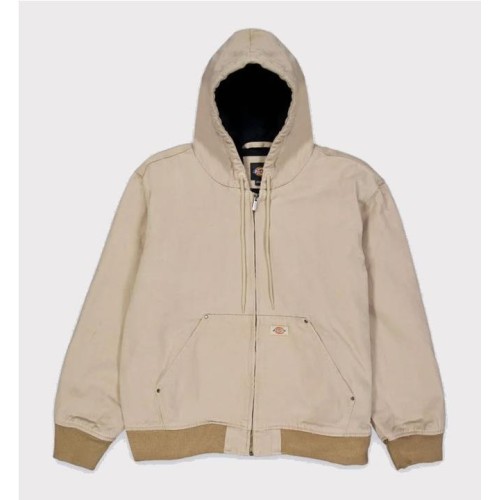 DICKIES HILHAM HOODED JACKET BEIGE