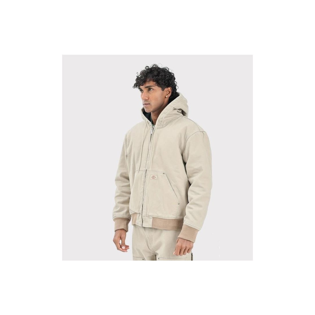 DICKIES HILHAM HOODED JACKET BEIGE