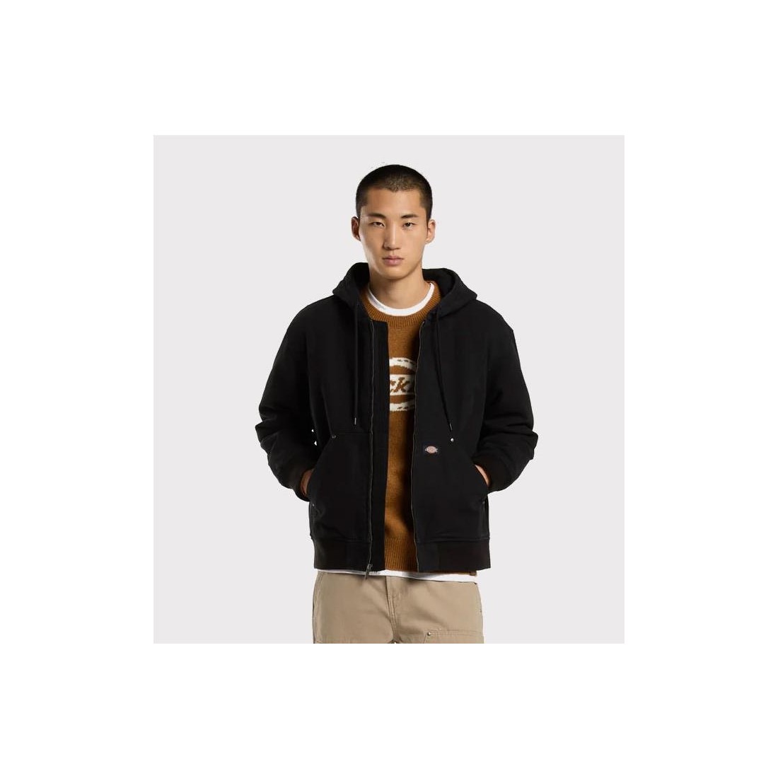 DICKIES HILHAM HOODED JACKET NEGRO