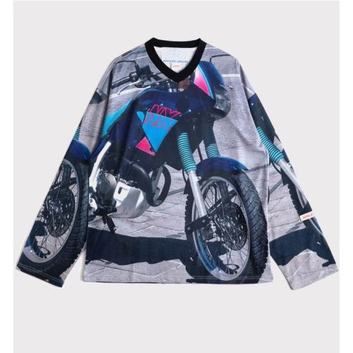 JUNGLES MARSIELLE MOTO JERSEY BLANCO