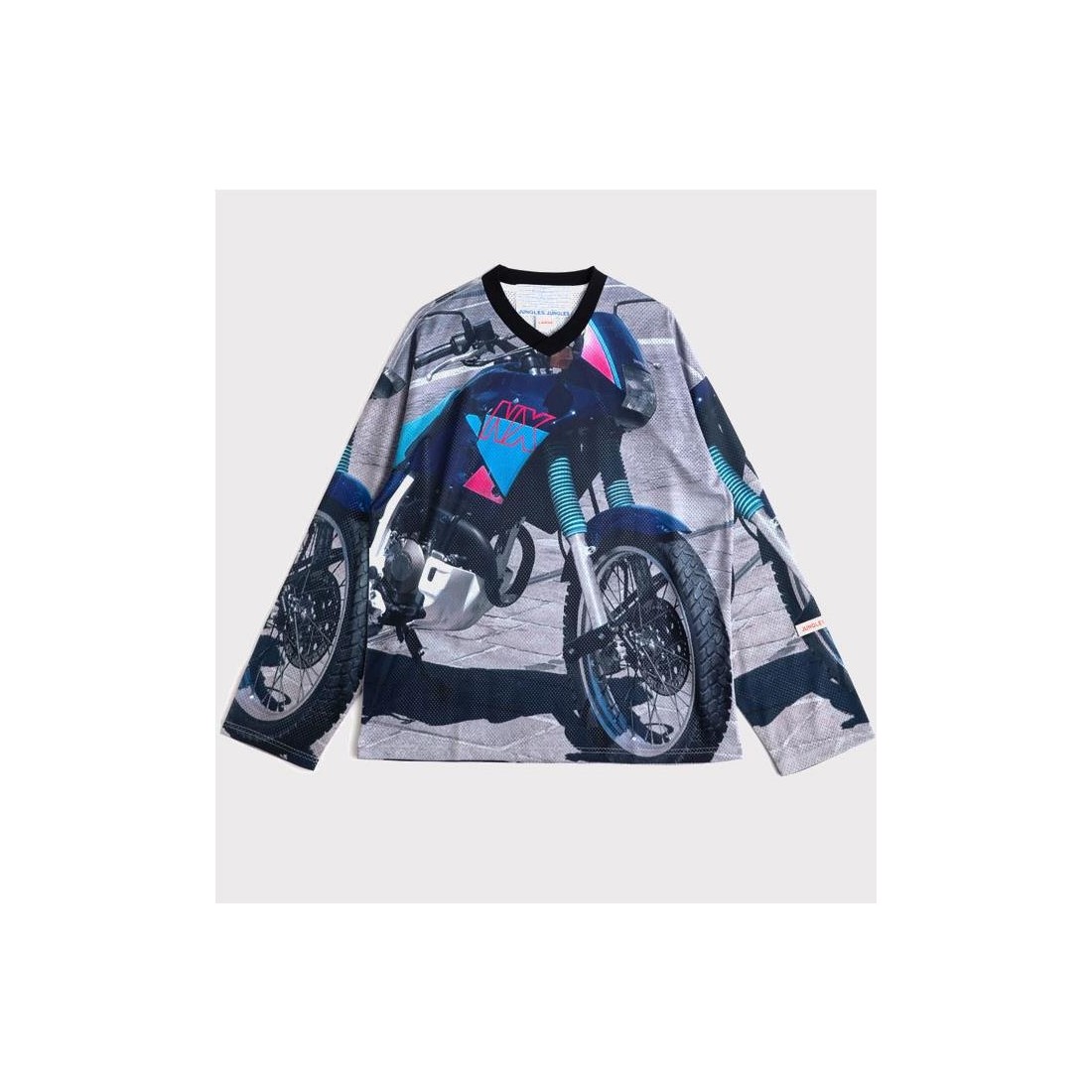 JUNGLES MARSIELLE MOTO JERSEY BLANCO