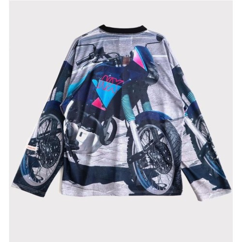JUNGLES MARSIELLE MOTO JERSEY BLANCO 2