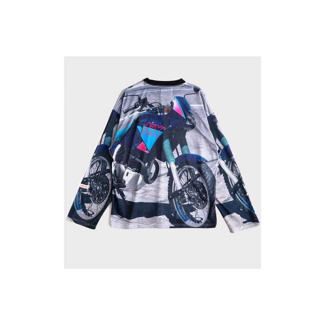 JUNGLES MARSIELLE MOTO JERSEY BLANCO