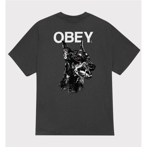 OBEY DOBERMAN TEE NEGRO