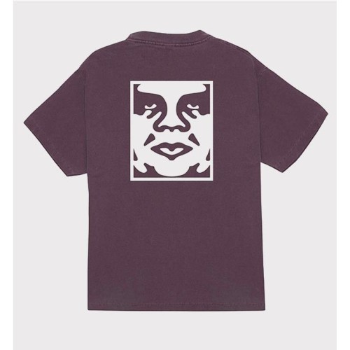OBEY BOLD ICON FACE MARRON
