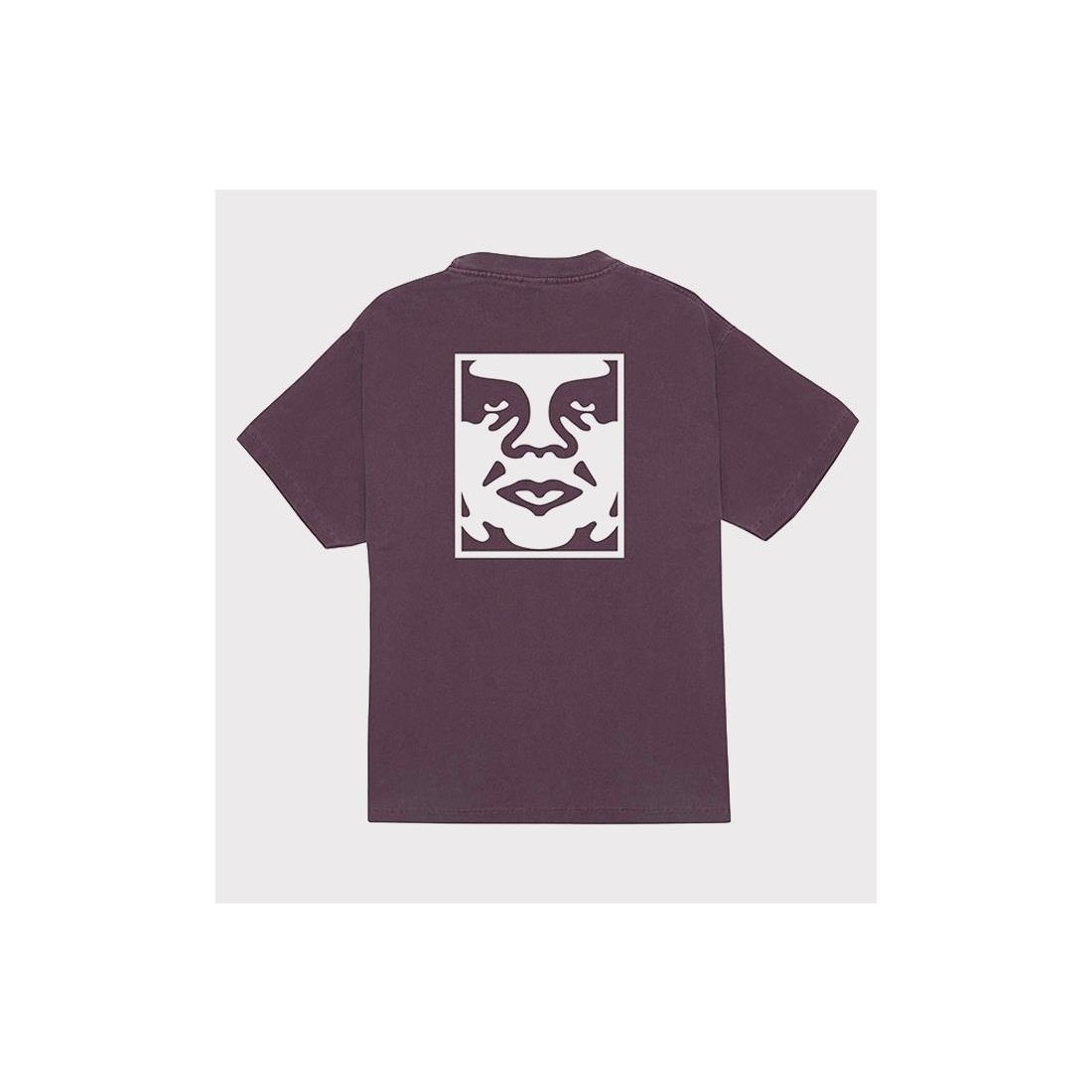 OBEY BOLD ICON FACE MARRON