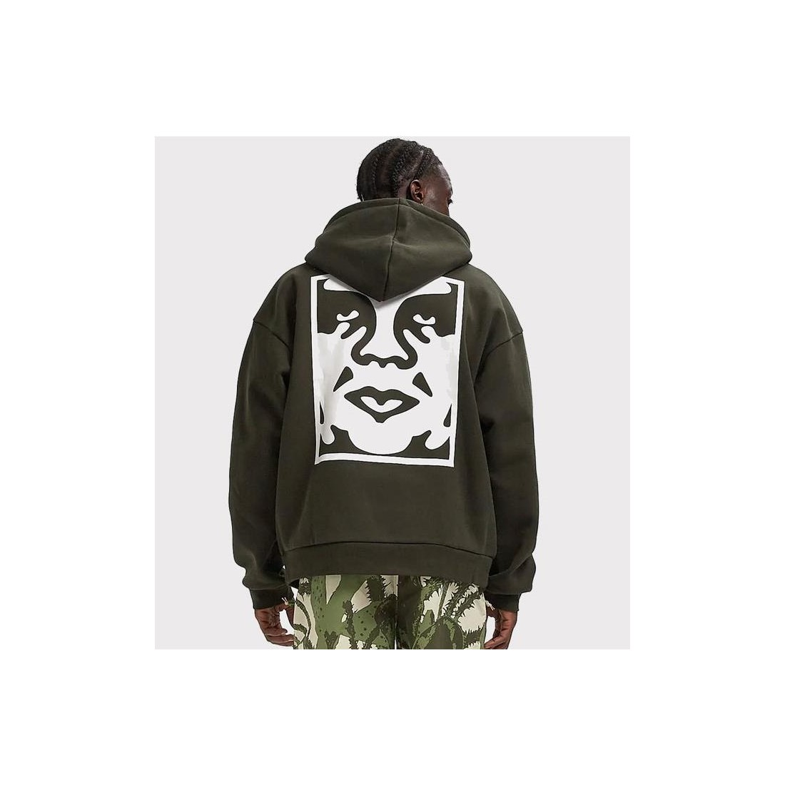 OBEY BOLD ICON EXTRA HEAVY VERDE