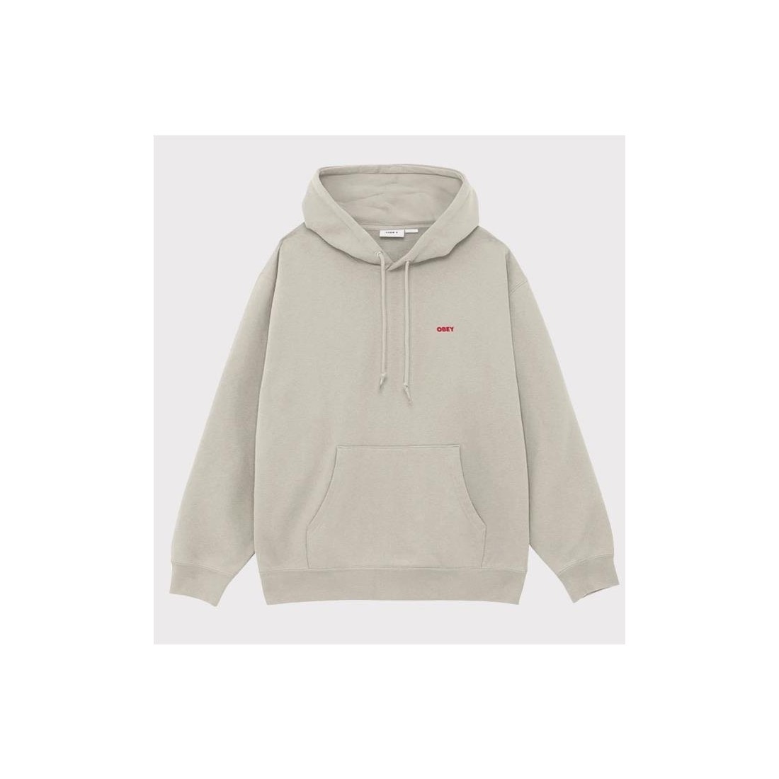 OBEY ART STUDIO FLOWERS HOODIE BEIGE1