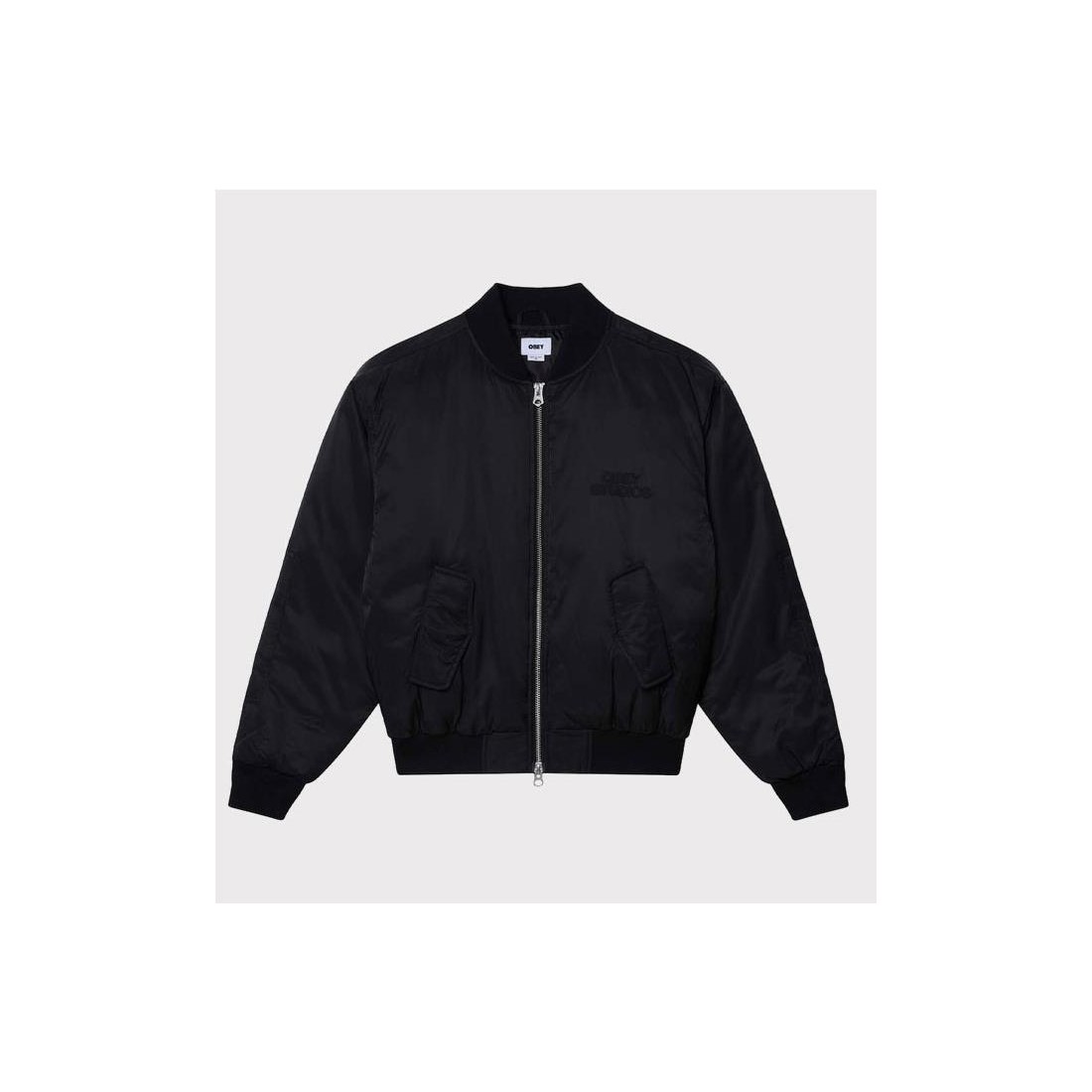 OBEY STUDIOS MA-1 BOMBER NEGRO