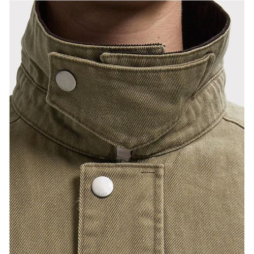 OBEY CADEN WORK JACKET VERDE OLIVA 2