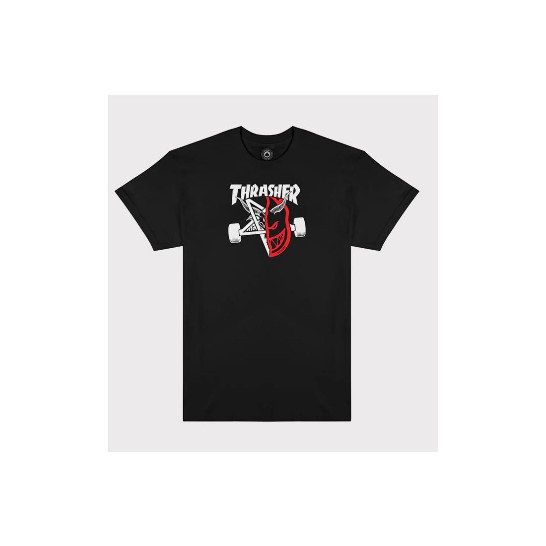THRASHER THRASH BURN TEE NEGRO