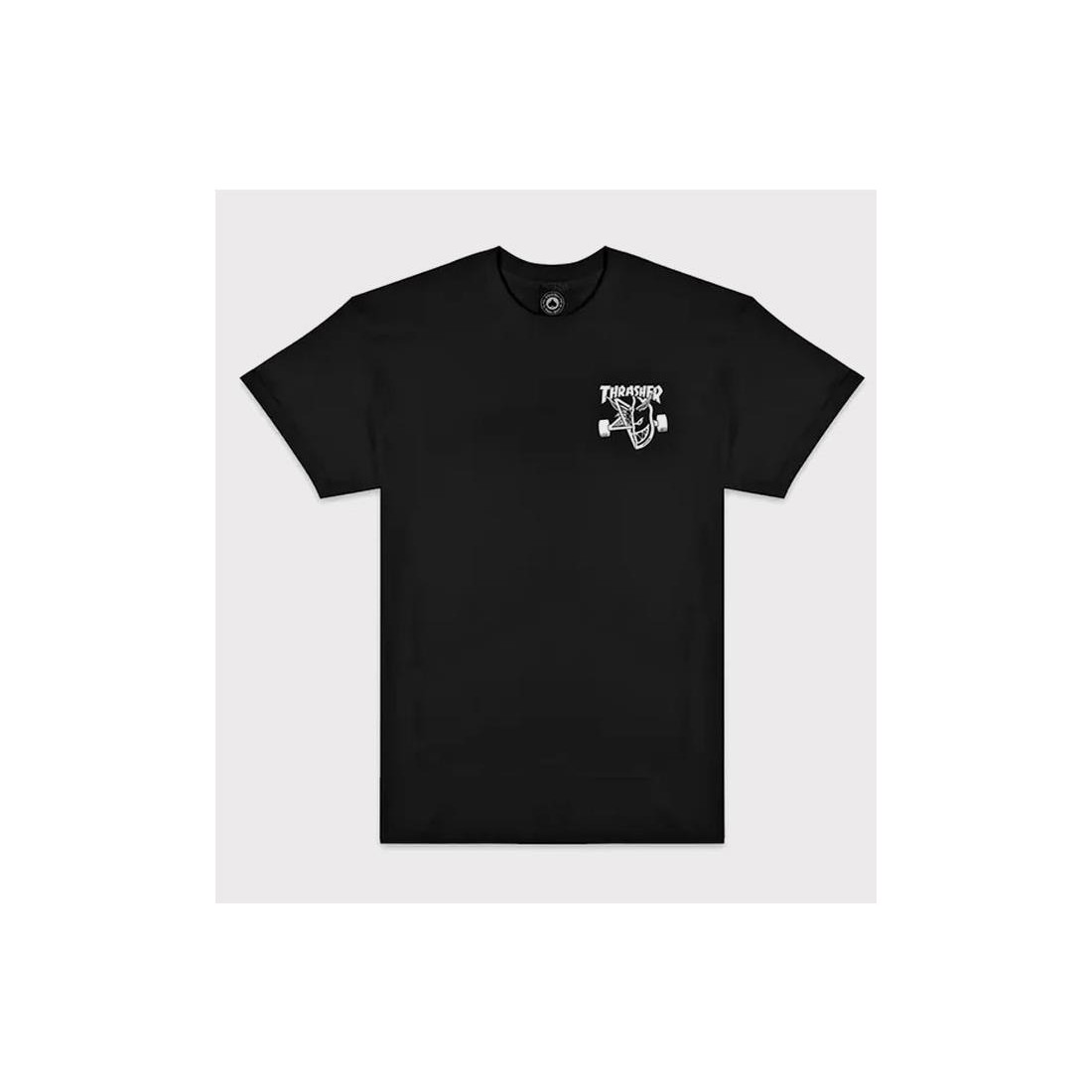 THRASHER CLASSIC SWIRL TEE NEGRO